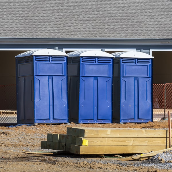 are there any additional fees associated with portable restroom delivery and pickup in Woodland